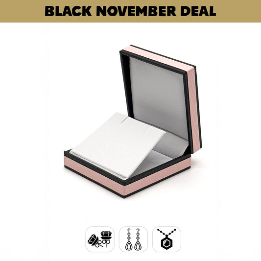 St. Tropez | Chic Pale Pink Drop Earring / Pendant Case (Pack of 12)