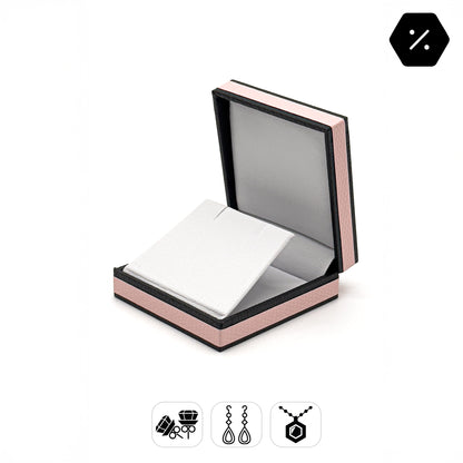 St. Tropez | Chic Pale Pink Drop Earring / Pendant Case (Pack of 12)