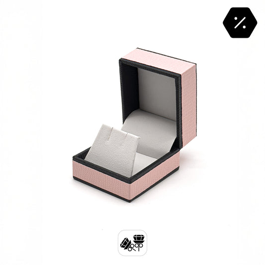 St. Tropez | Chic Pale Pink Stud Earring Case (Pack of 12)