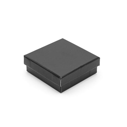 PureBox | Laminated Matt Soft-Touch Card Earring / Pendant Box, 60x60mm (Pack of 100)