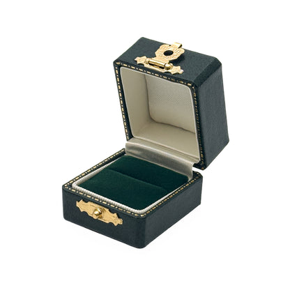 Venice Antique | Vintage Ring Case with Gold Clasp (Pack of 6)