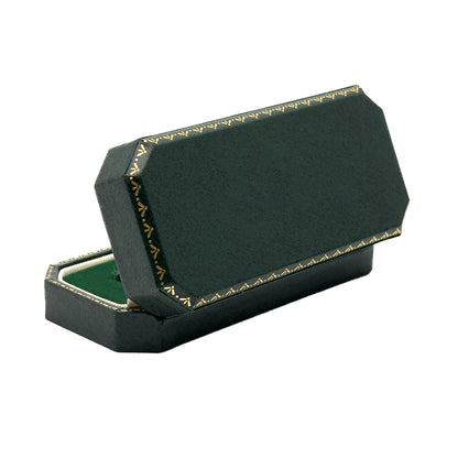Venice Classic | Cufflink Case with Cut-Off Corners & Gold Push-Button Closure - Edwardian Style (Pack of 6)
