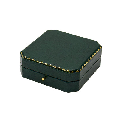 Venice Classic | Pendant Case with Cut-Off Corners & Gold Push-Button Closure - Edwardian Style (Pack of 6)