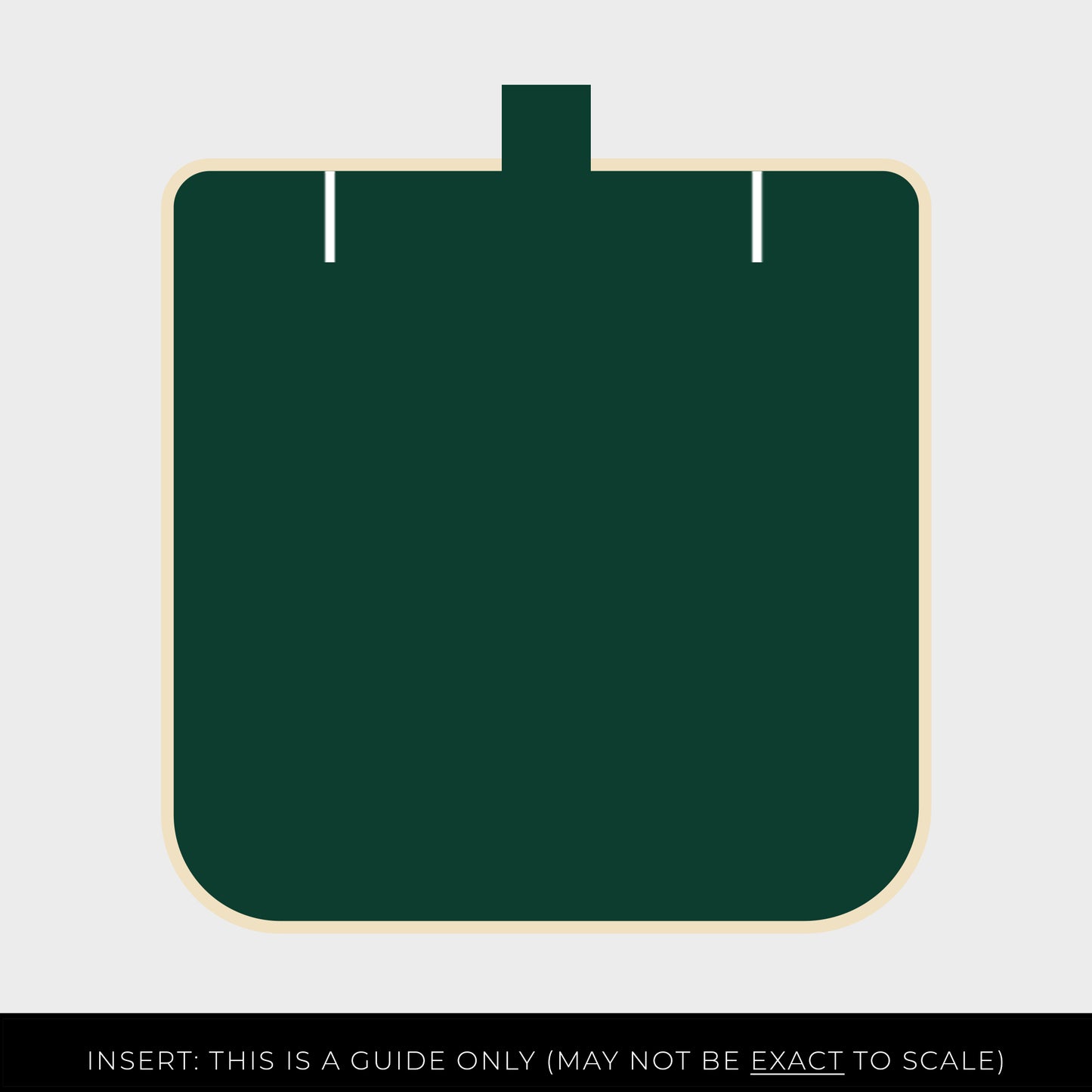 Venice Classic | Pendant Case with Cut-Off Corners & Gold Push-Button Closure - Edwardian Style (Pack of 6)