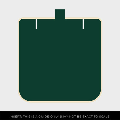 Venice Classic | Pendant Case with Cut-Off Corners & Gold Push-Button Closure - Edwardian Style (Pack of 6)
