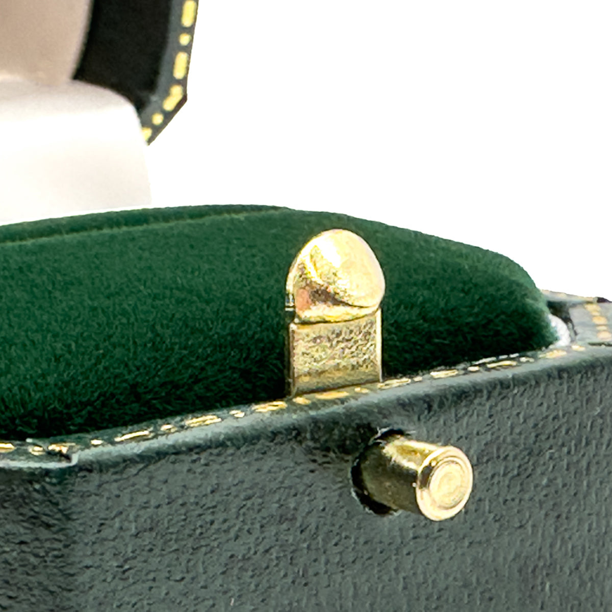 Venice Classic Earring / Pendant | Vintage Style Box with Cut-Off Corners, Gold Tooling & Button Closure (Pack of 12)