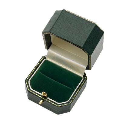 Venice Classic | Ring Case with Cut-Off Corners & Gold Push-Button Closure - Edwardian Style (Pack of 6)