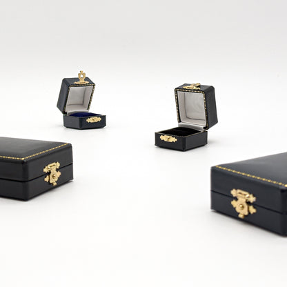 Venice | Classic Stud Earring Case with Gold Clasp (Pack of 6)