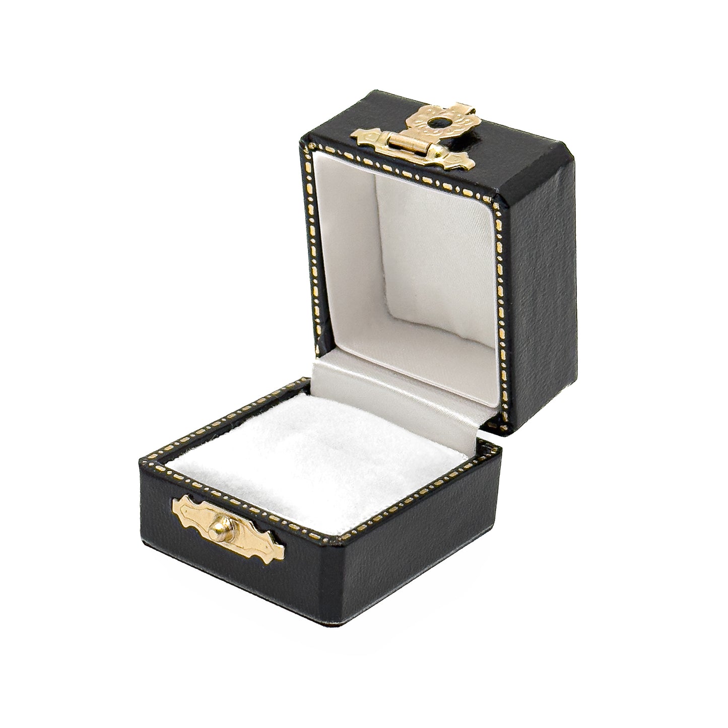 Venice Antique | Vintage Ring Case with Gold Clasp (Pack of 6)