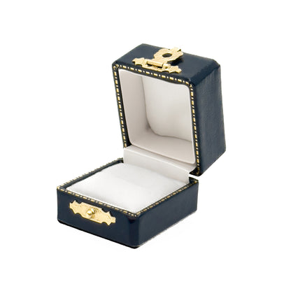 Venice Antique | Vintage Ring Case with Gold Clasp (Pack of 6)