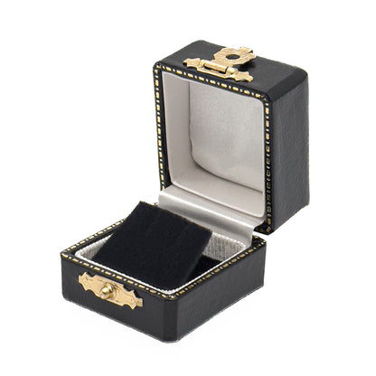 Venice Antique | Vintage Stud Earring Case with Gold Clasp (Pack of 6)