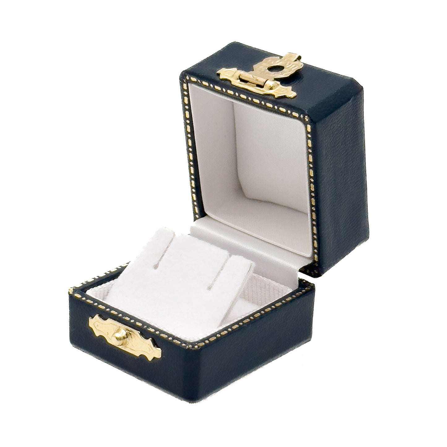 Venice Antique | Vintage Stud Earring Case with Gold Clasp (Pack of 6)