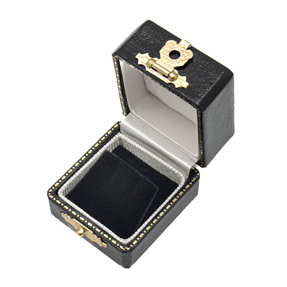 Venice Antique | Vintage Stud Earring Case with Gold Clasp (Pack of 6)