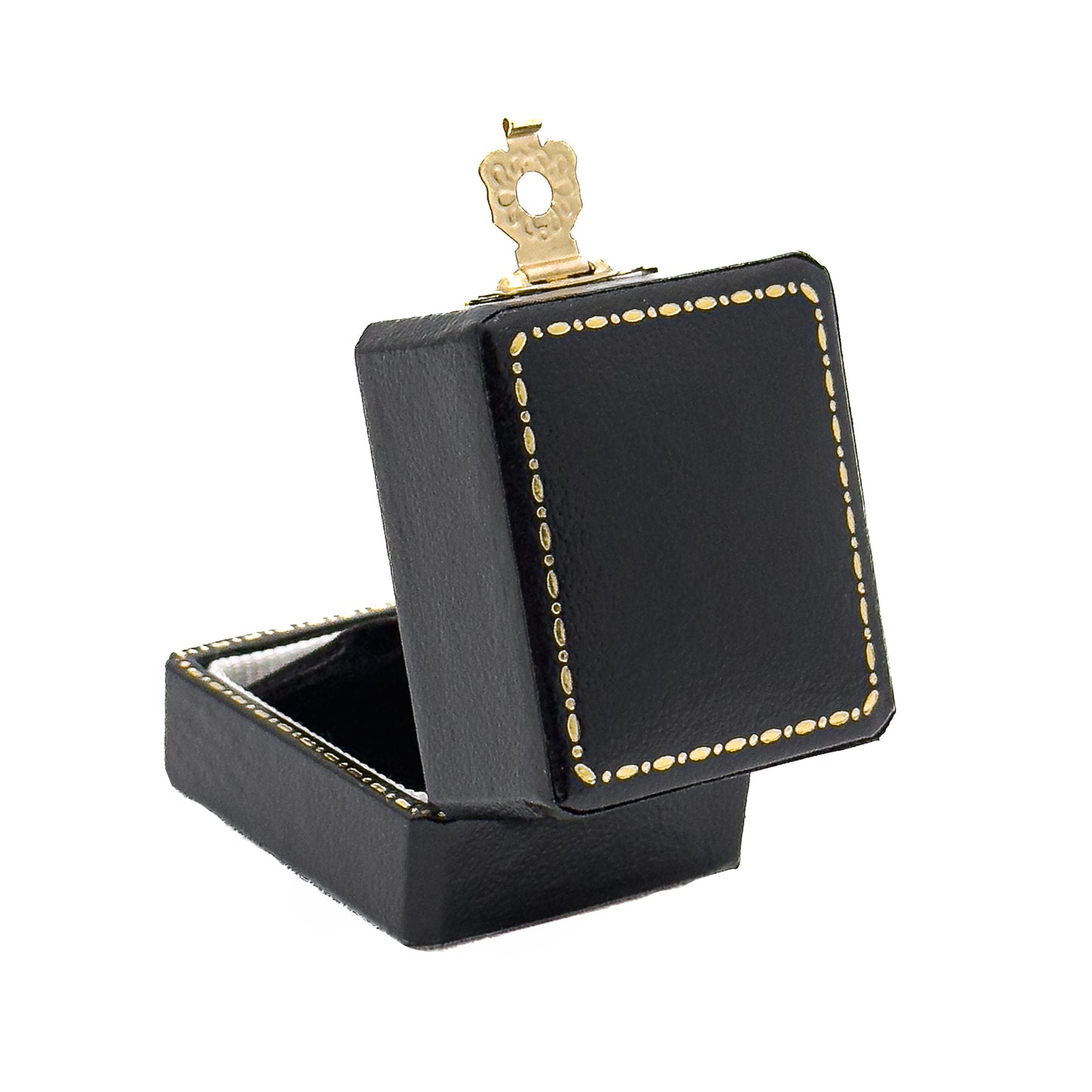 Venice Antique | Vintage Stud Earring Case with Gold Clasp (Pack of 6)