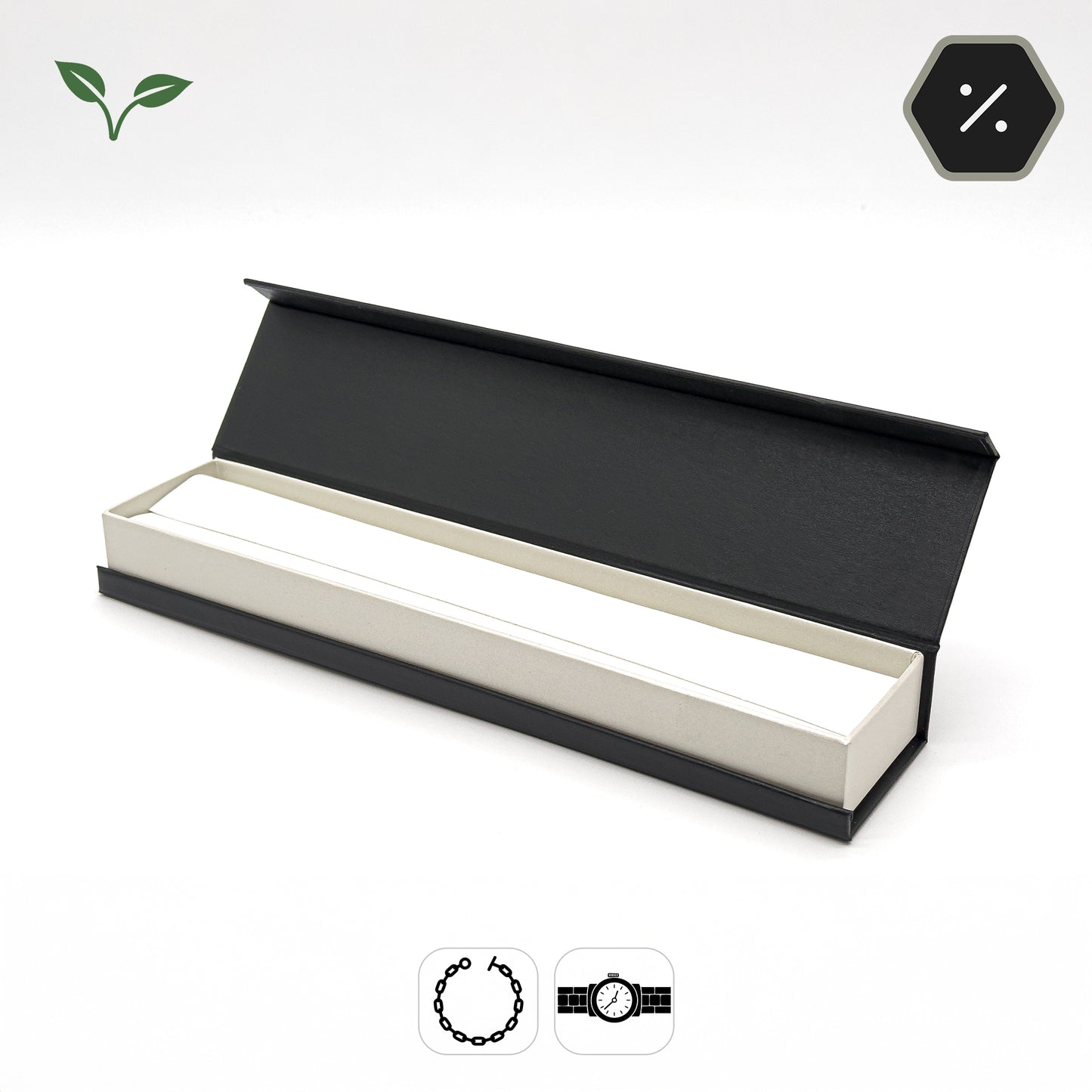 Versailles | Timeless Eco Hinged Bracelet Box (Pack of 10)