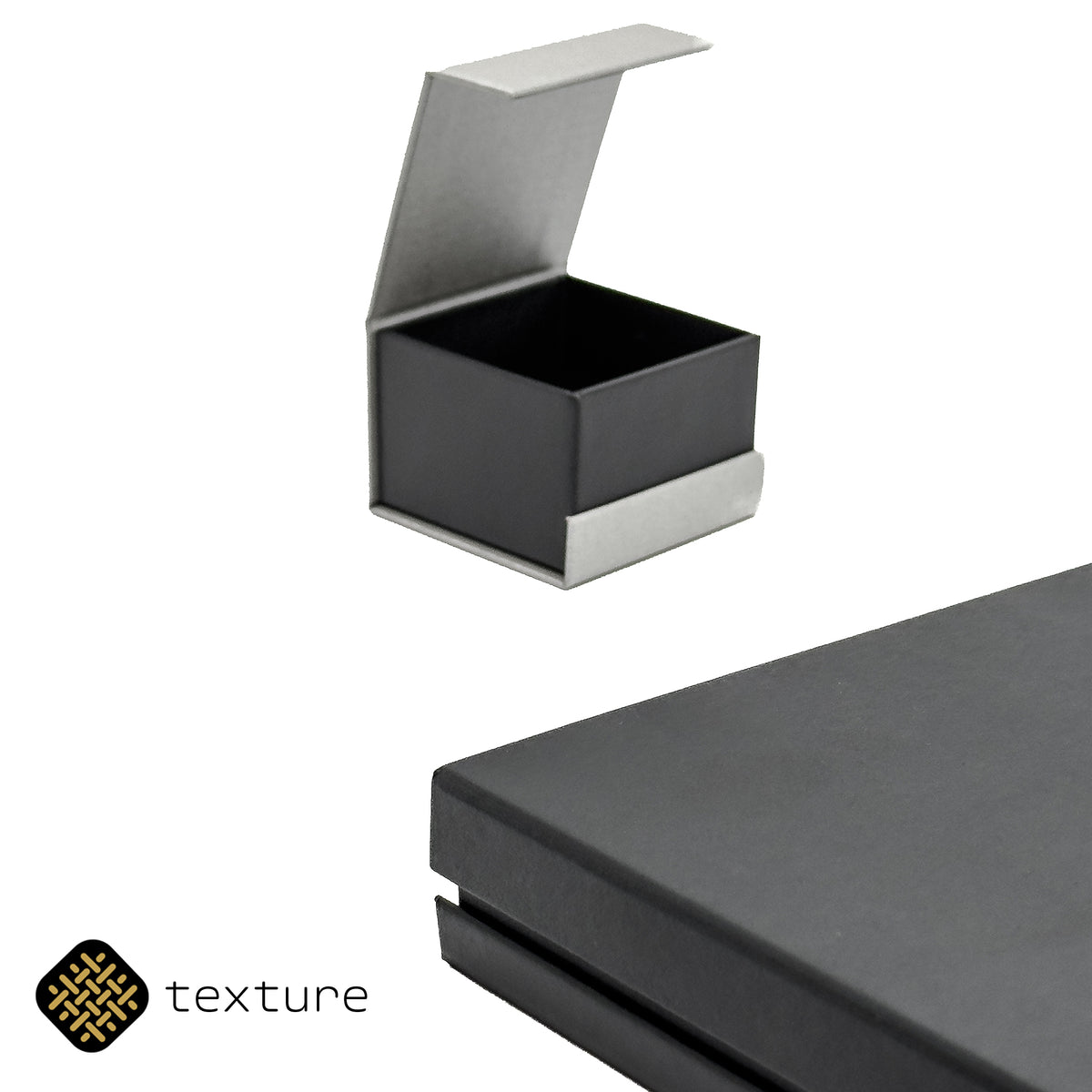 Versailles 60x60mm Universal | Timeless Eco Magnetic Hinged Earring / Pendant Box (Pack of 30)