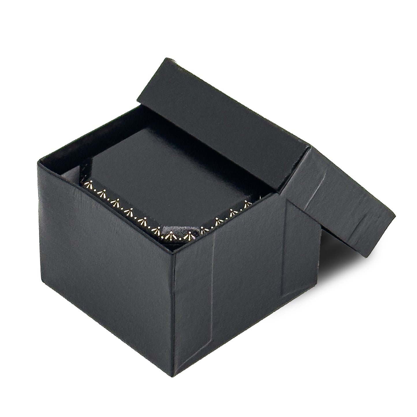 Windsor Vintage | 50% Off | Leatherette Stud Earring Case with Gold Tooling (Pack of 12)