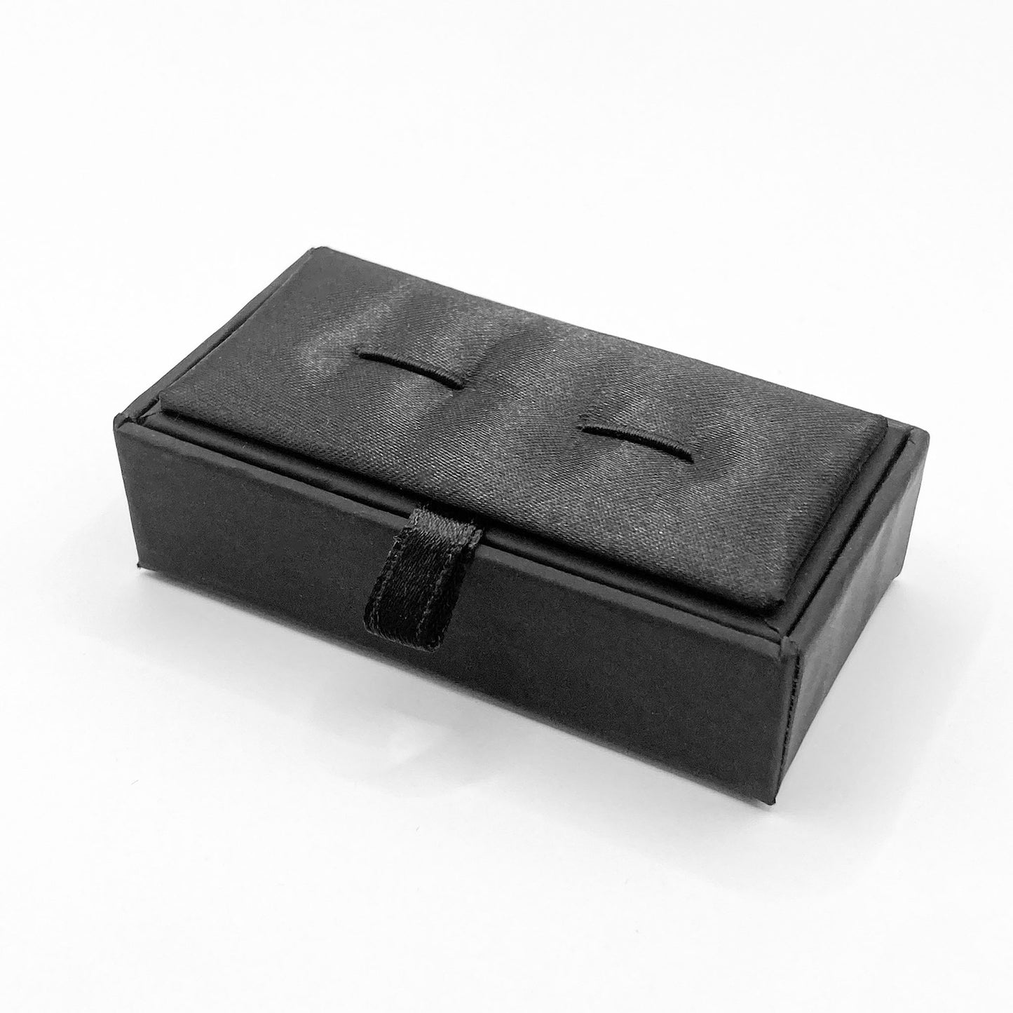 Milano Soft Touch Flip Top Cufflink Box (Pack of 12)