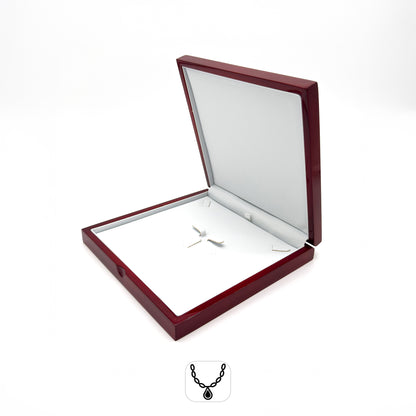 Windsor | Luxury Gloss Hardwood Collar Case, Rosewood  (Pack of 1)