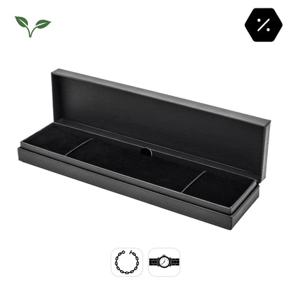 Worcester Bracelet / Watch | 100% Recyclable Hinged Box | FSC-Accredited (Pack of 20)