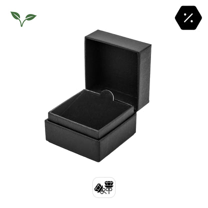 Worcester Stud Earring | 100% Recyclable Hinged Box | FSC-Accredited (Pack of 20)