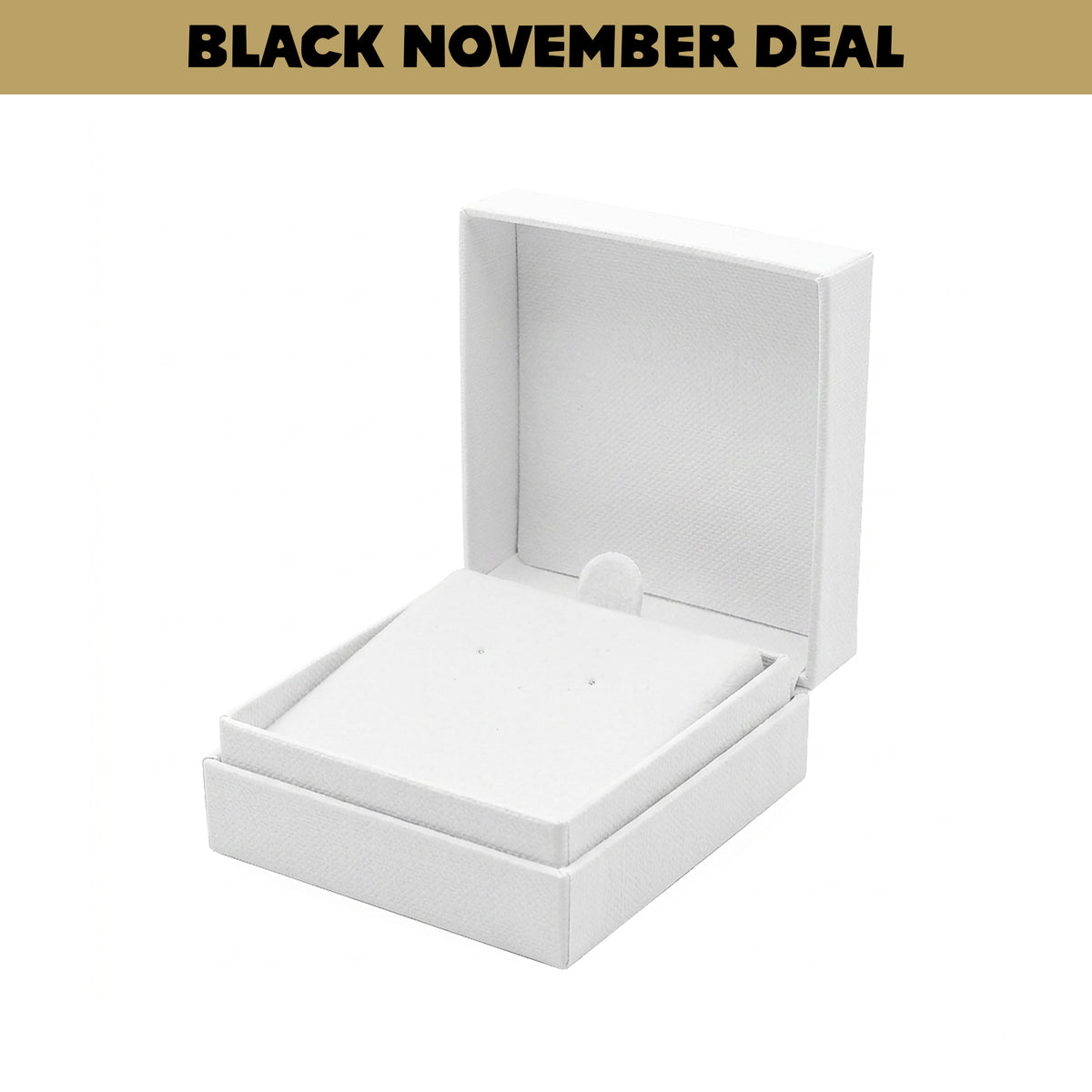 Worcester Medium Universal | 60x60x28mm 100% Recyclable Hinged Box | FSC-Accredited (Pack of 20)