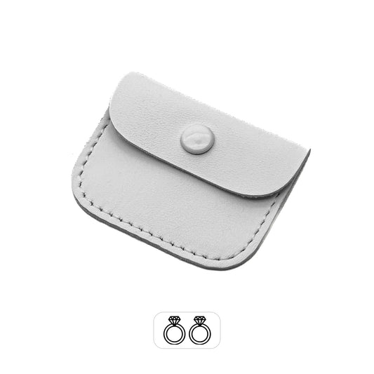 Leather Wedding Ring Pouch | Wedding Rings, Gifts & Favours (Pack of 10)